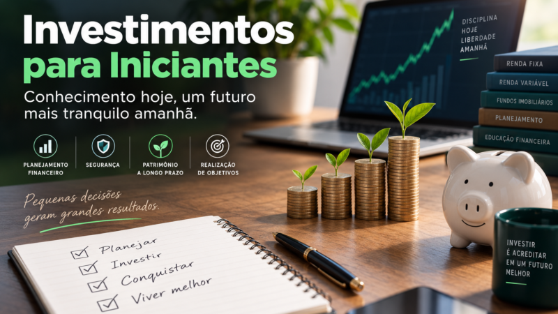 Investimentos: Guia Completo para Começar a Investir com Segurança e Planejamento