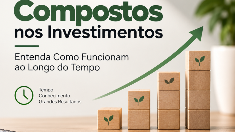 Juros Compostos nos Investimentos: Entenda Como Funcionam ao Longo do Tempo