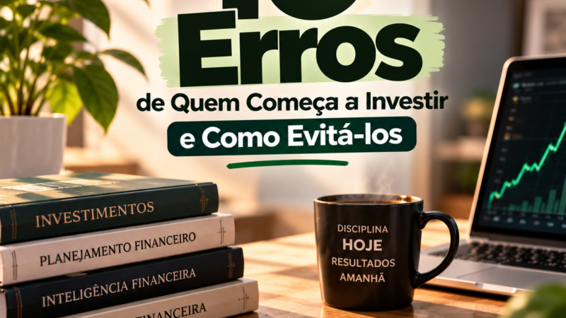 10 Erros de Quem Começa a Investir e Como Evitá-los