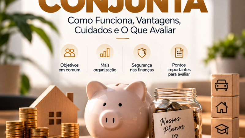 Conta Conjunta: Como Funciona, Vantagens, Cuidados e O Que Avaliar