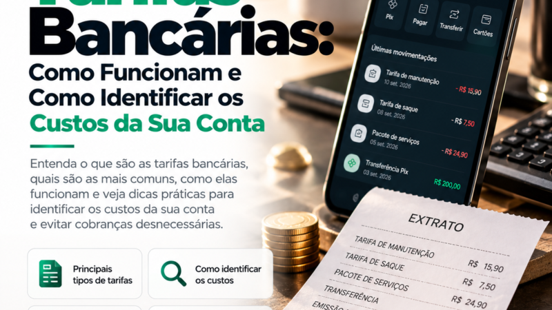 Tarifas Bancárias: Como Funcionam e Como Identificar os Custos da Sua Conta