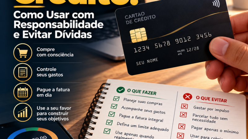 Cartão de Crédito: Como Usar com Responsabilidade e Evitar Dívidas