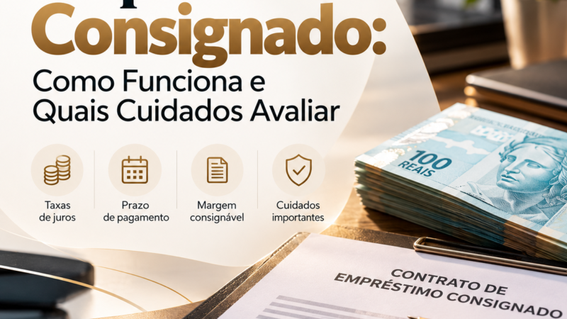 Empréstimo Consignado: Como Funciona e Quais Cuidados Avaliar