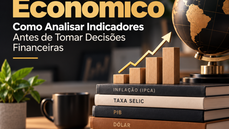 Cenário Econômico: Como Analisar Indicadores Antes de Tomar Decisões Financeiras