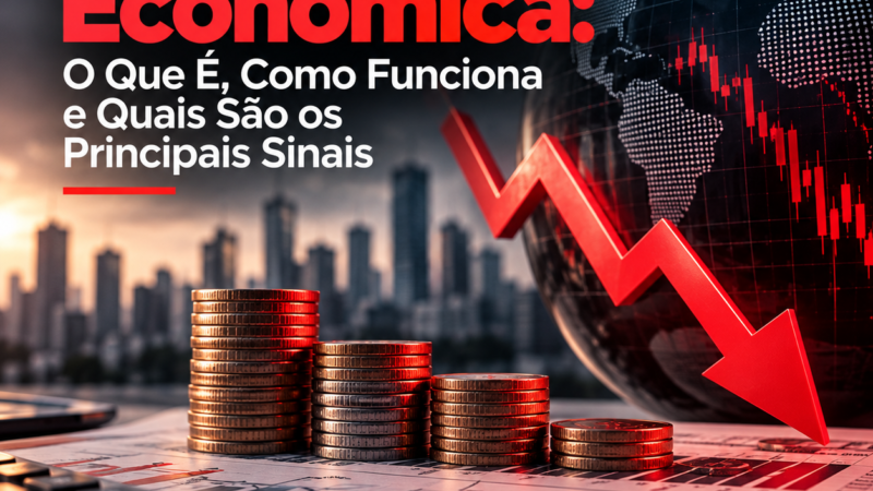 Recessão Econômica: O Que É, Como Funciona e Quais São os Principais Sinais