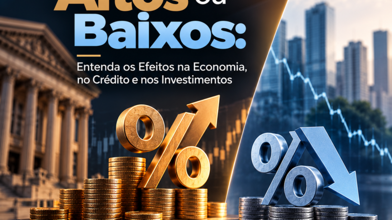 Juros Altos ou Baixos: Entenda os Efeitos na Economia, no Crédito e nos Investimentos
